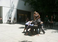 SimoneForti Huddle HammerMuseum 200px
